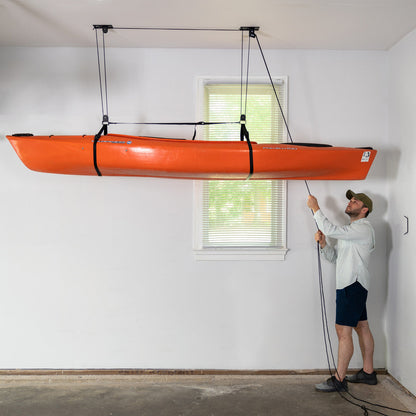Kayak Hoist | Holds up to 150 lbs | Up to 14' Lift