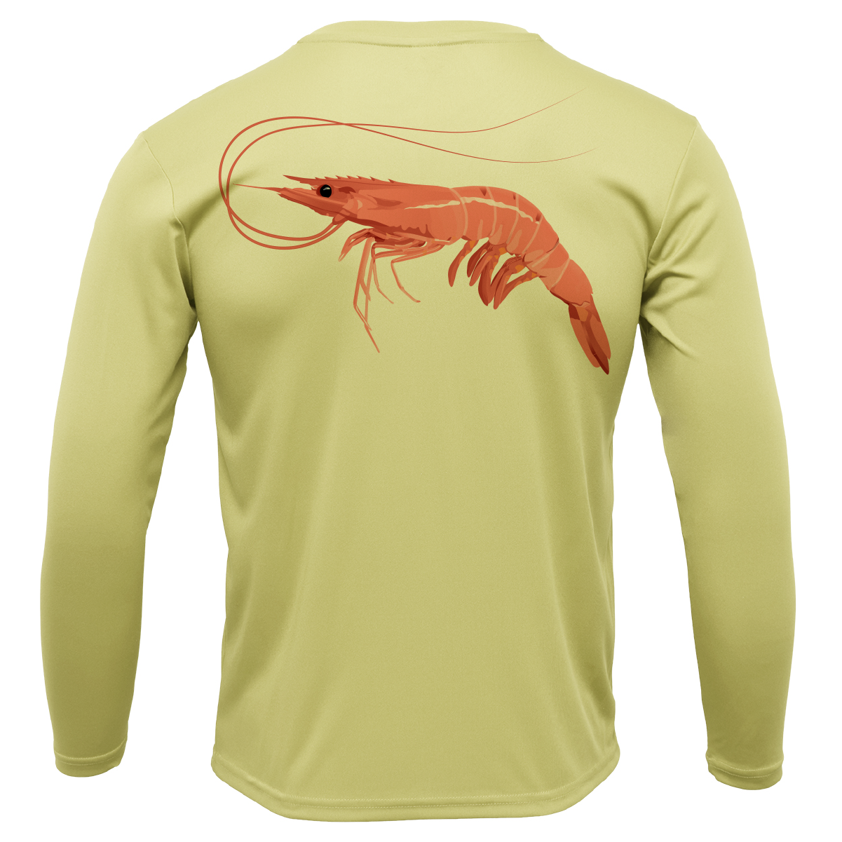 Key West, FL Jumbo Shrimp Long Sleeve UPF 50+ Dry-Fit Shirt