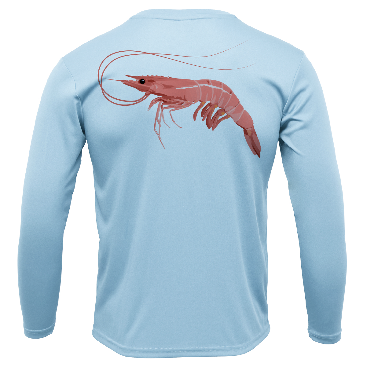 Key West, FL Jumbo Shrimp Long Sleeve UPF 50+ Dry-Fit Shirt