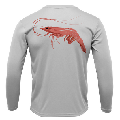 Key West, FL Jumbo Shrimp Long Sleeve UPF 50+ Dry-Fit Shirt