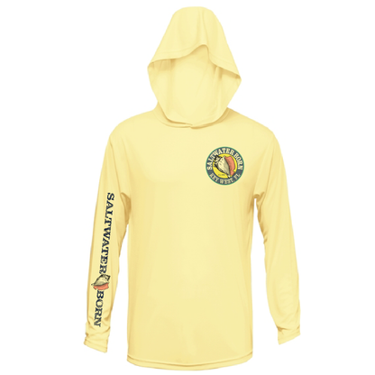 Key West, FL Tuna Long Sleeve UPF 50+ Dry-Fit Hoodie