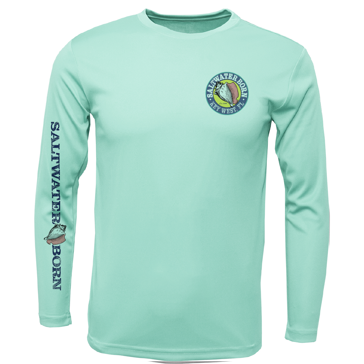Key West, FL Mahi Long Sleeve UPF 50+ Dry-Fit Shirt