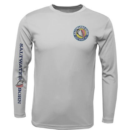 Key West, FL Kraken Men's Long Sleeve UPF 50+ Dry-Fit Shirt