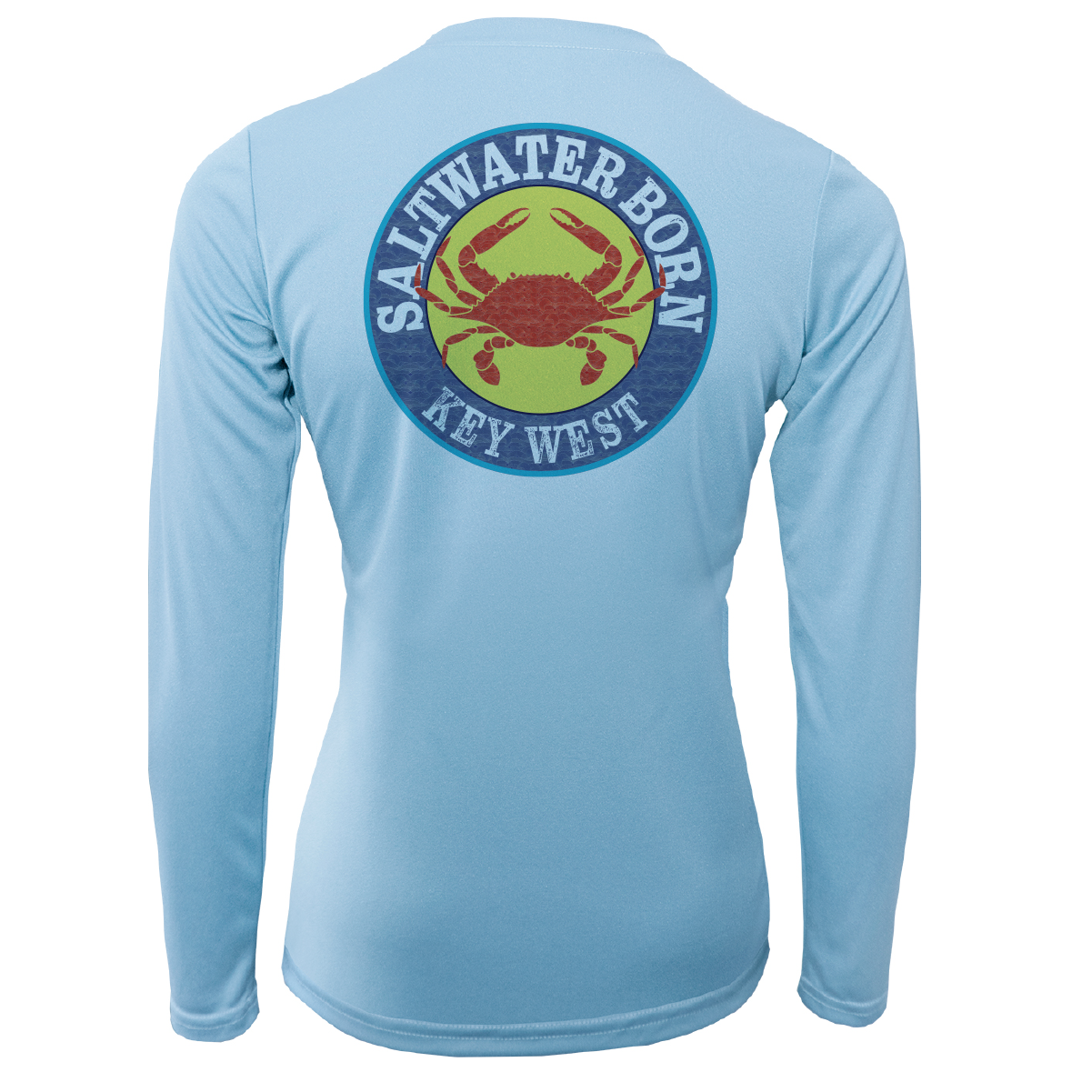 Key West Steamed Crab Women's Long Sleeve UPF 50+ Dry-Fit Shirt
