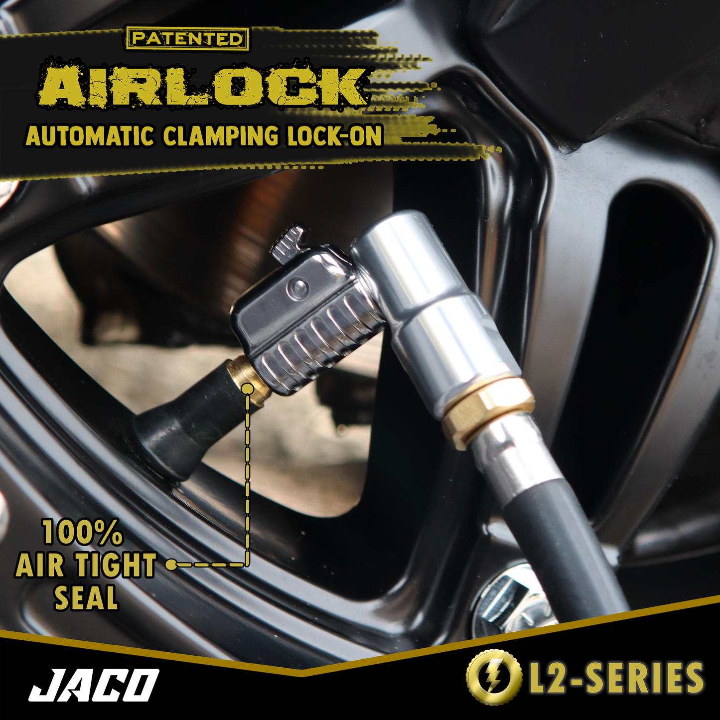 Lightning™ L2-Series Tire Air Chuck - 1/4" F-NPT