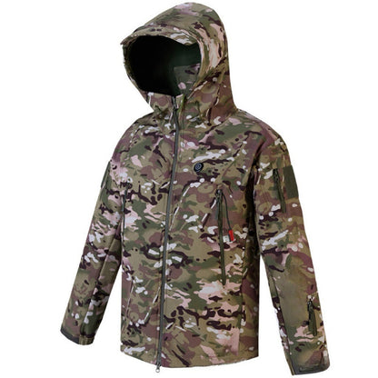 LITEGUEST 7-Zone Heated Hunting Jacket | USB Camo Jacket