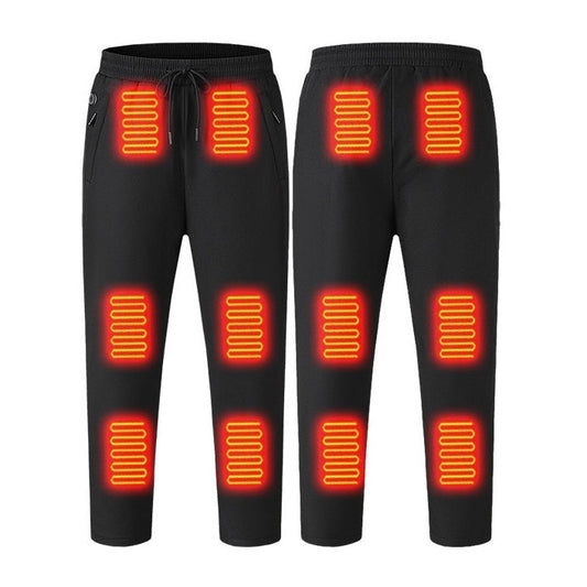 LITEGUEST 12-Zone Heated Pants Fast Heating Windproof Warm for Winter