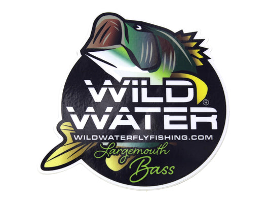 Wild Water Largemouth Bass Sticker | SendIt Sailing