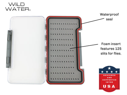 Wild Water Fly Fishing Large Thin Foam Insert Fly Box | SendIt Sailing