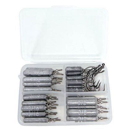 Reaction Tackle Lead Drop Shot Weights- Bulk Packs or Kits