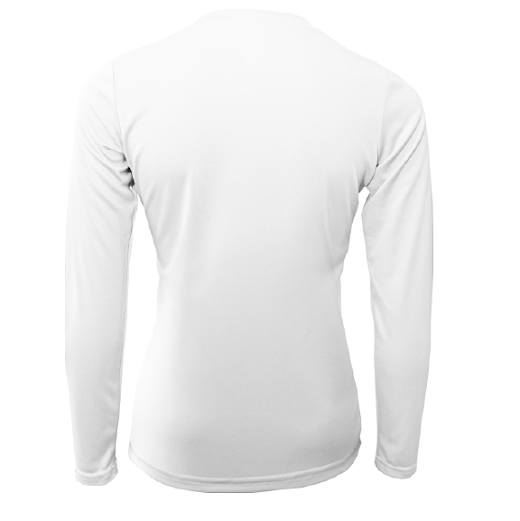 Siesta Key, FL Circle Logo Girl's Long Sleeve UPF 50+ Dry-Fit Shirt