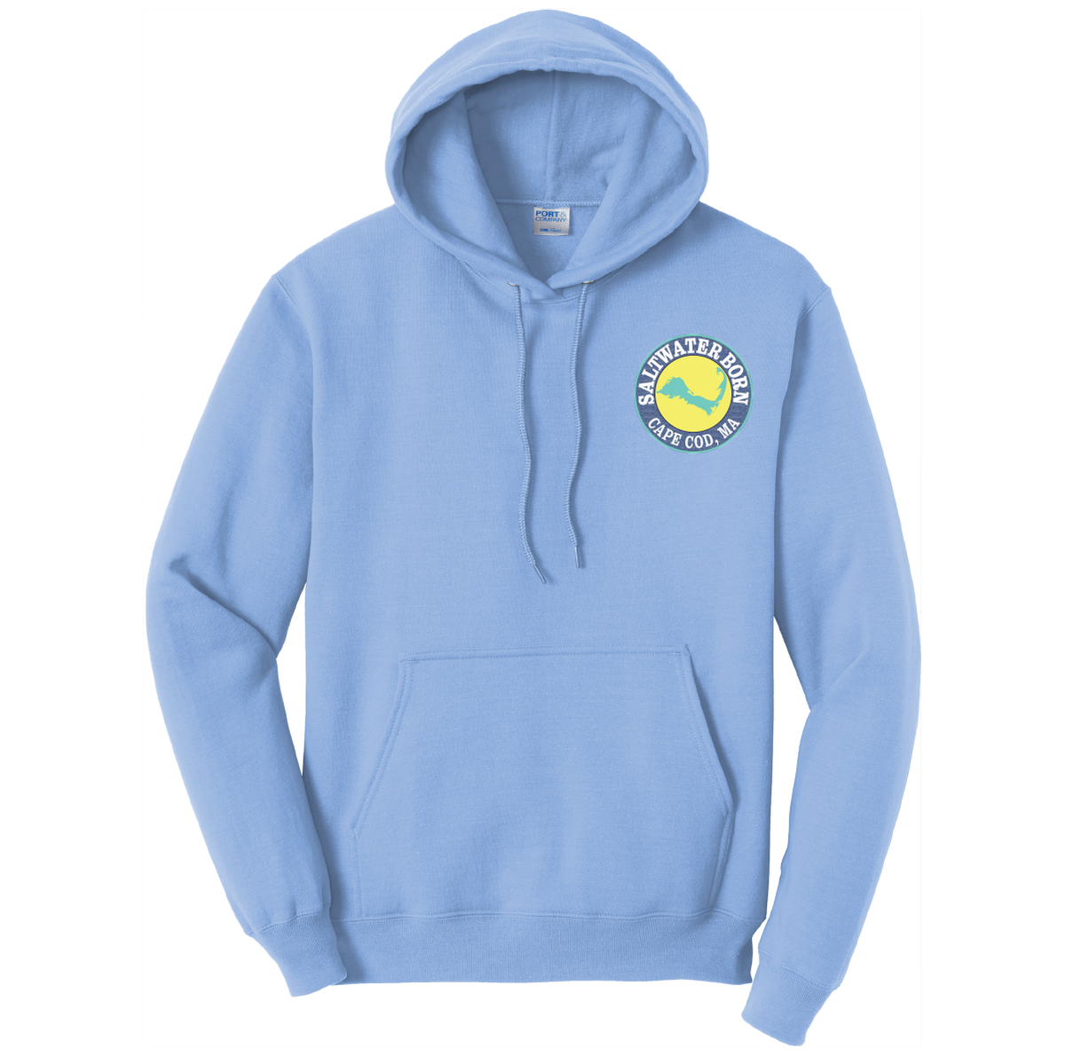 Cape Cod, MA Jaws Women's Cotton Hoodie
