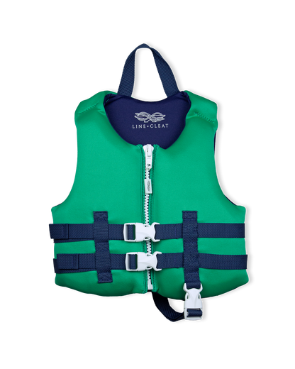 Green USCG Life Jacket (30-50 lbs)