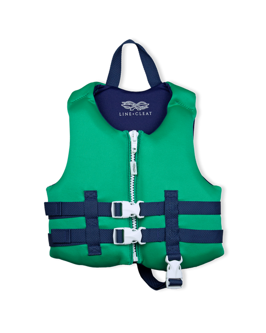 Green USCG Life Jacket (30-50 lbs)