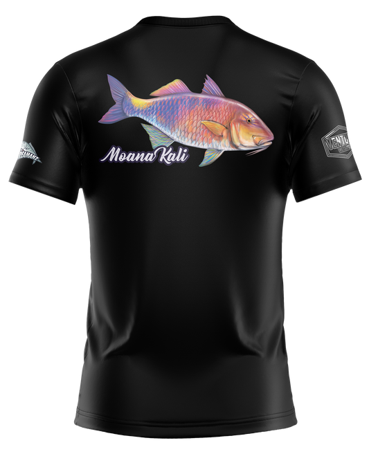 VW Moana Kali Black Dri Fit T-Shirt (Adult/Keiki)