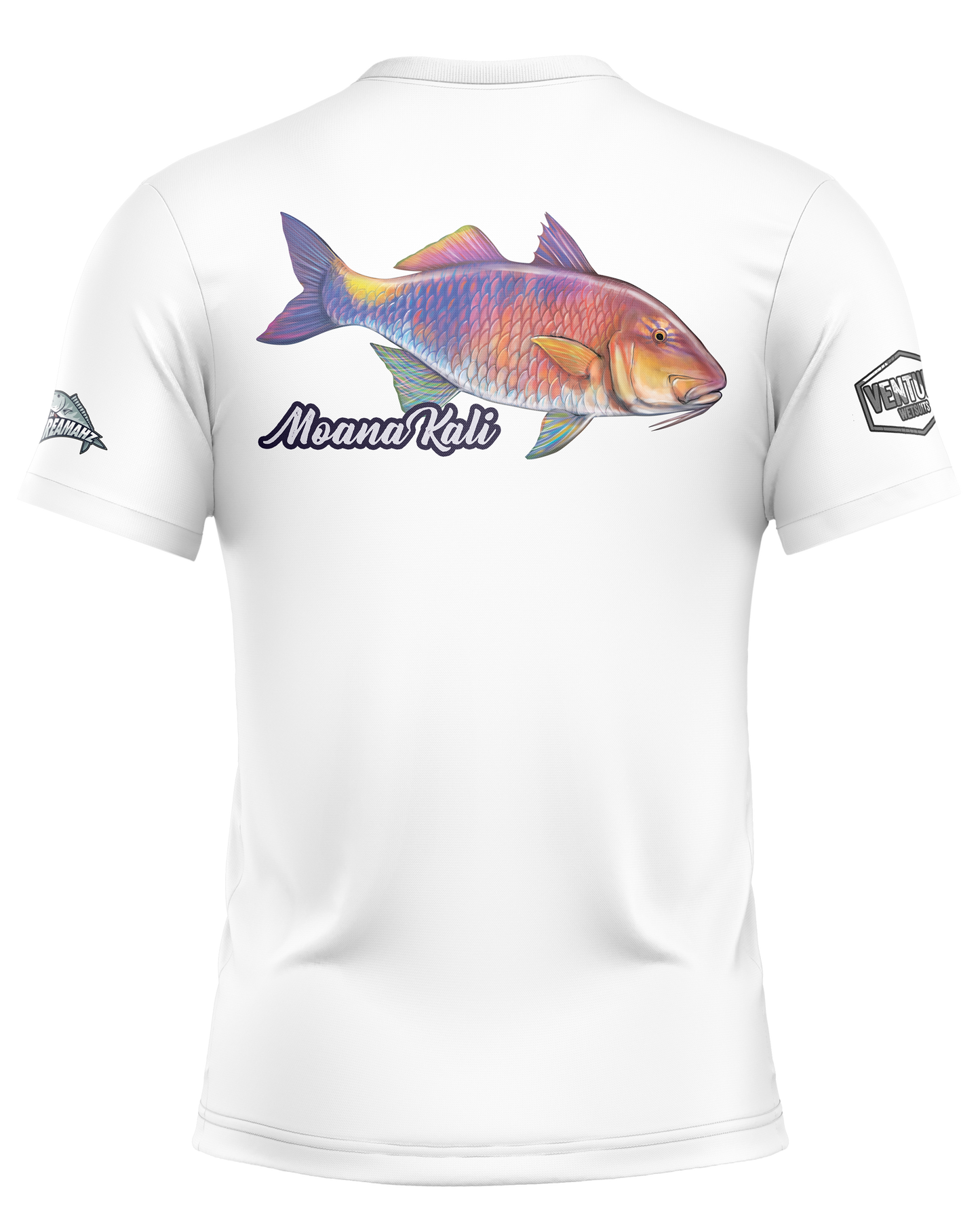 VW Moana Kali White Dri Fit T-Shirt (Adult/Keiki)