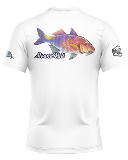 VW Moana Kali White Dri Fit T-Shirt (Adult/Keiki)
