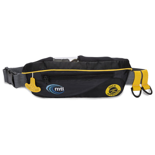 MTI Adventurewear SUP Safety Belt, Black/Dark Gray, Universal