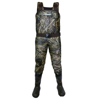BAYOU 3.5mm Neoprene Camo Chest Wader – 600g Boots