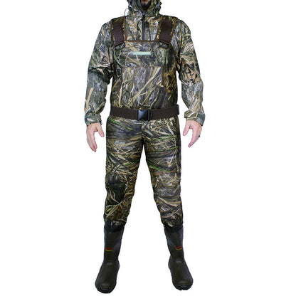 BAYOU 3.5mm Neoprene Camo Chest Wader – 600g Boots