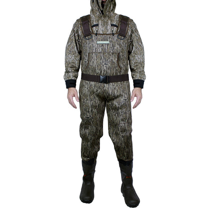 BAYOU 3.5mm Neoprene Camo Chest Wader – 600g Boots