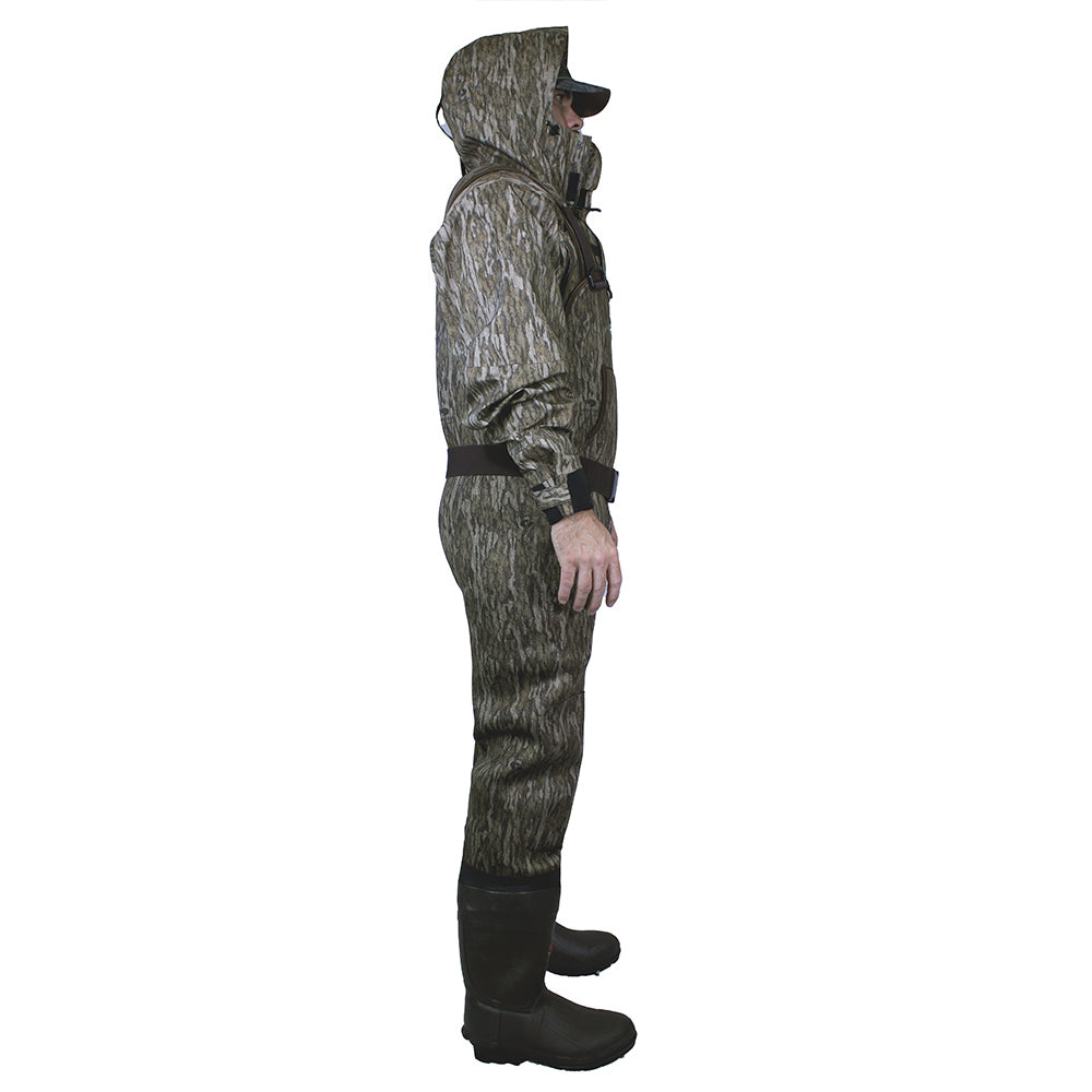 BAYOU 3.5mm Neoprene Camo Chest Wader – 600g Boots