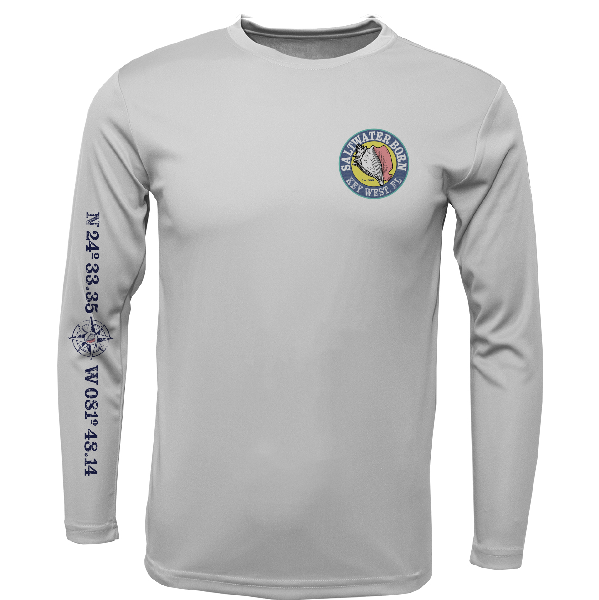 Key West, FL Surrender The Booty Long Sleeve UPF 50+ Dry-Fit Shirt