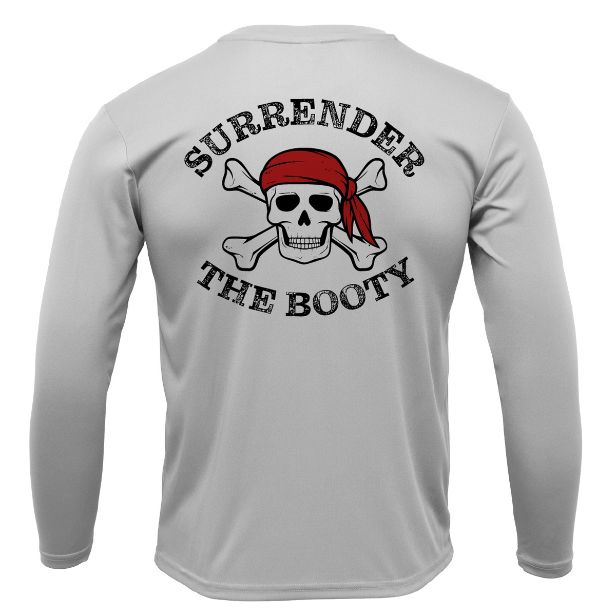 Michigan Freshwater Born "Surrender The Booty" Boy's Long Sleeve UPF 50+ Dry-Fit Shirt