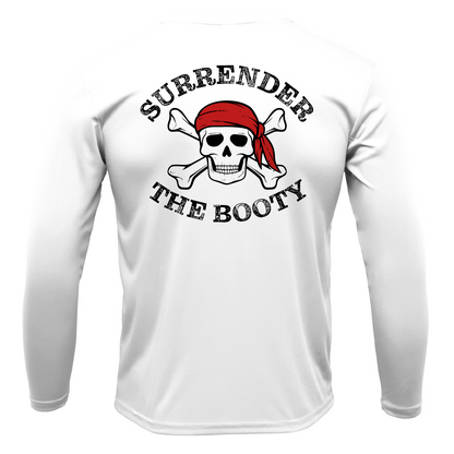 Florida Freshwater Born "Surrender The Booty" Men's Long Sleeve UPF 50+ Dry-Fit Shirt