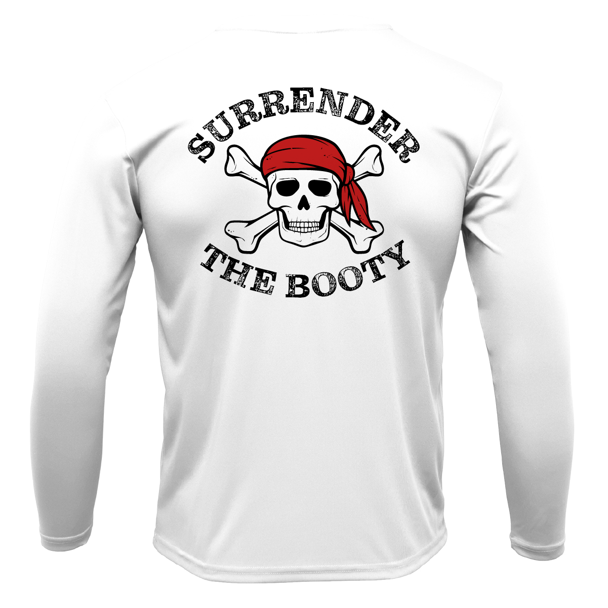 Texas Freshwater Born "Surrender The Booty" Boy's Long Sleeve UPF 50+ Dry-Fit Shirt