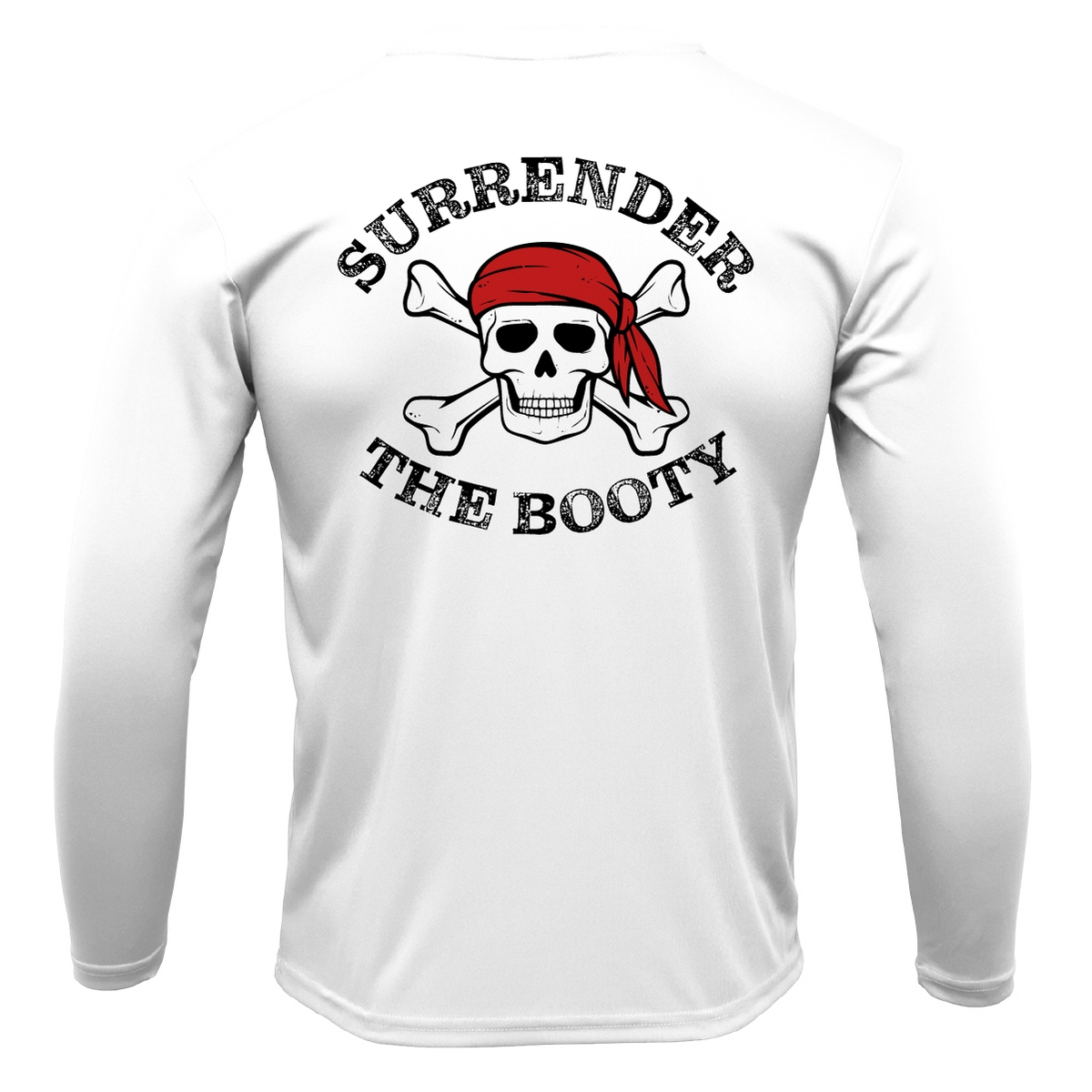 New York Freshwater Born "Surrender The Booty" Men's Long Sleeve UPF 50+ Dry-Fit Shirt