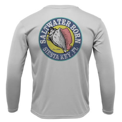 Siesta Key, FL USA Born Long Sleeve UPF 50+ Dry-Fit Shirt