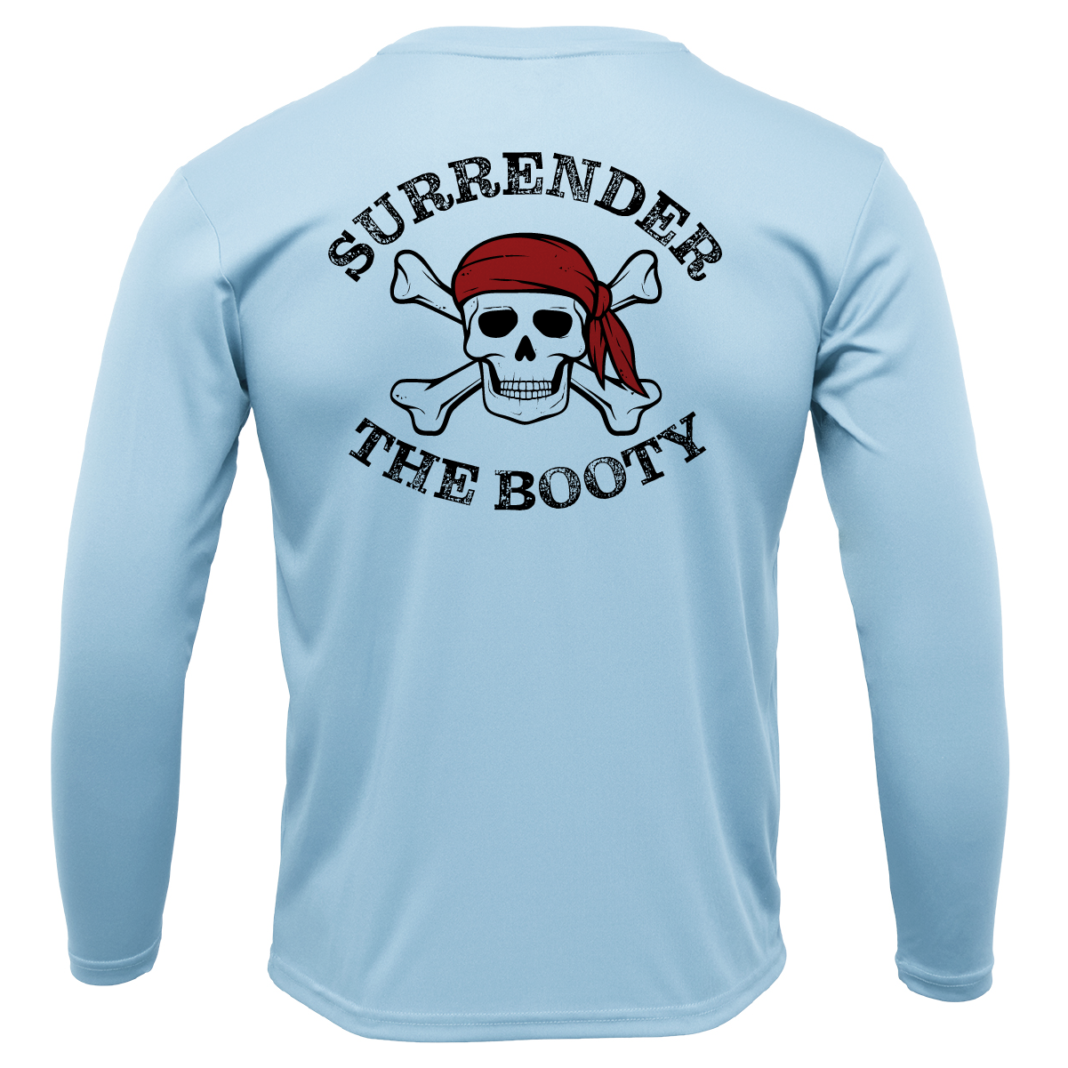 Texas Freshwater Born "Surrender The Booty" Girl's Long Sleeve UPF 50+ Dry-Fit Shirt