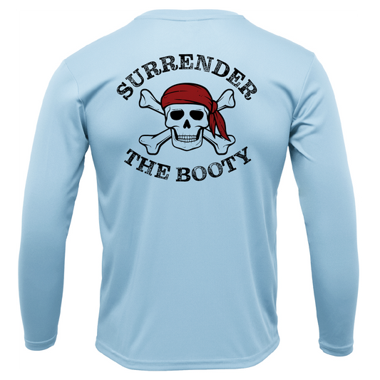 Florida Freshwater Born "Surrender The Booty" Boy's Long Sleeve UPF 50+ Dry-Fit Shirt
