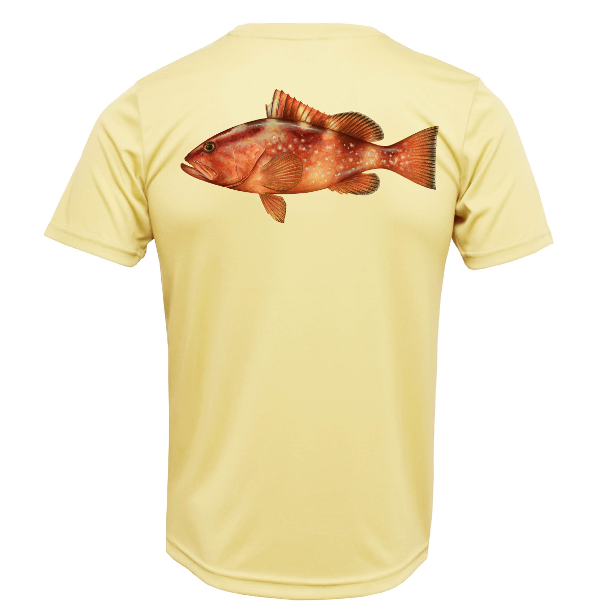 USA Grouper Short Sleeve UPF 50+ Dry-Fit Shirt