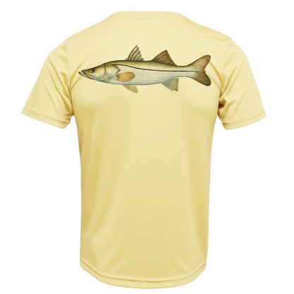 USA Snook Short Sleeve UPF 50+ Dry-Fit Shirt