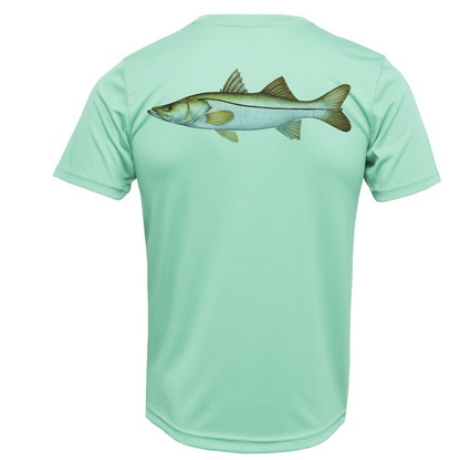 USA Snook Short Sleeve UPF 50+ Dry-Fit Shirt
