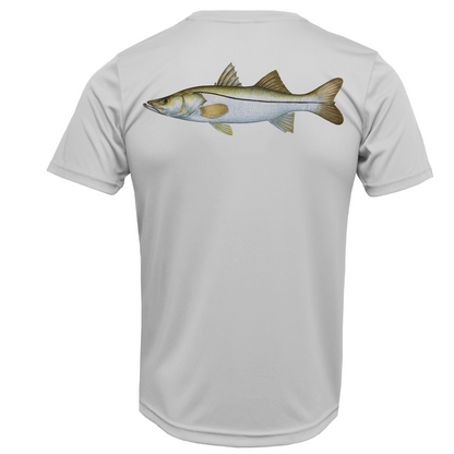 USA Snook Short Sleeve UPF 50+ Dry-Fit Shirt