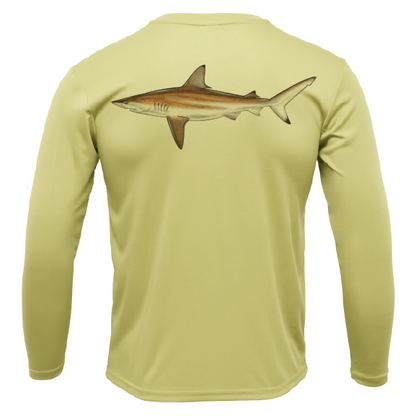 USA Blacktip Long Sleeve UPF 50+ Dry-Fit Shirt