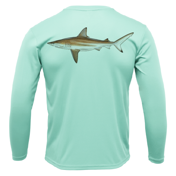 USA Blacktip Long Sleeve UPF 50+ Dry-Fit Shirt