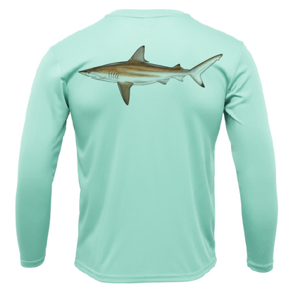USA Blacktip Long Sleeve UPF 50+ Dry-Fit Shirt