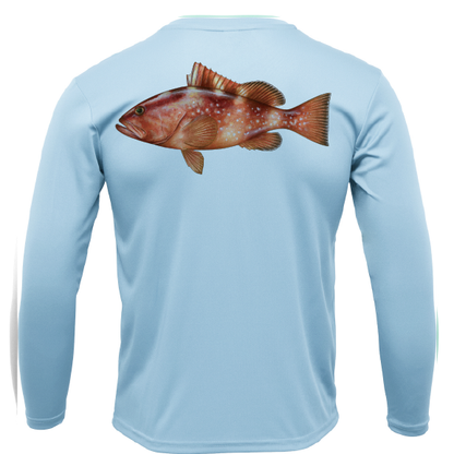 Siesta Key Grouper Long Sleeve UPF 50+ Dry-Fit Shirt