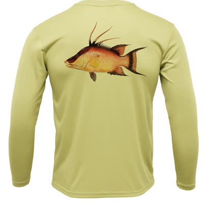 Siesta Key Hogfish Long Sleeve UPF 50+ Dry-Fit Shirt
