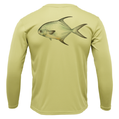 Siesta Key Permit Long Sleeve UPF 50+ Dry-Fit Shirt