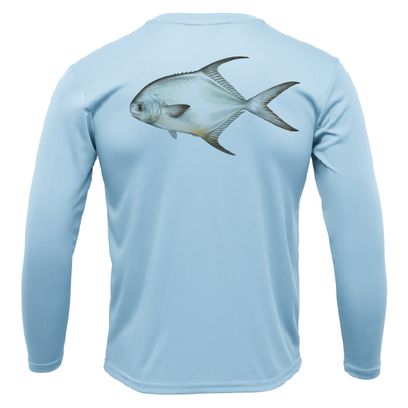 Siesta Key Permit Long Sleeve UPF 50+ Dry-Fit Shirt