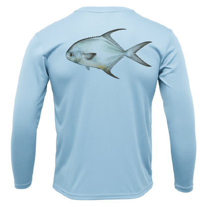 Siesta Key Permit Long Sleeve UPF 50+ Dry-Fit Shirt