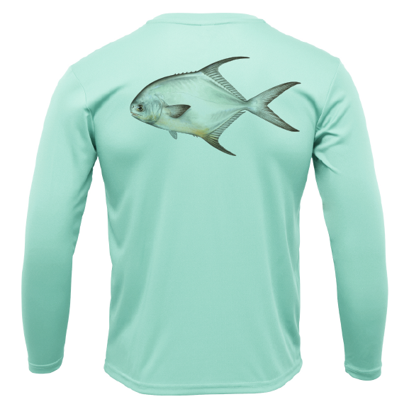 Siesta Key Permit Long Sleeve UPF 50+ Dry-Fit Shirt
