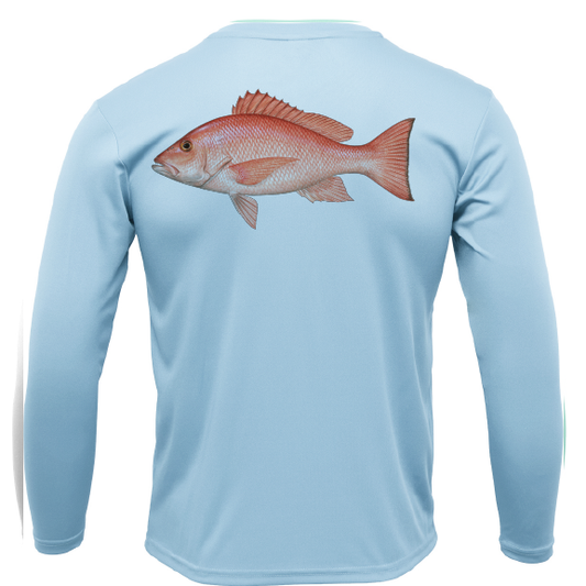 Snapper Long Sleeve UPF 50+ Dry-Fit Shirt