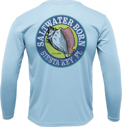 SK Sailfish on Chest Long Sleeve UPF 50+ Dry-Fit Shirt