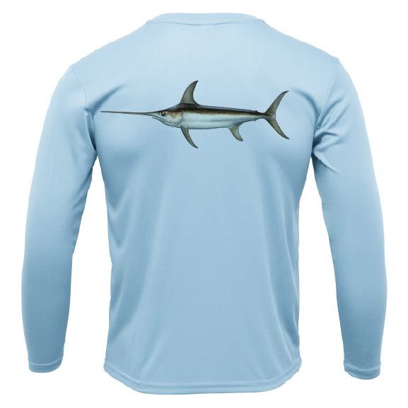 Siesta Key Swordfish Long Sleeve UPF 50+ Dry-Fit Shirt